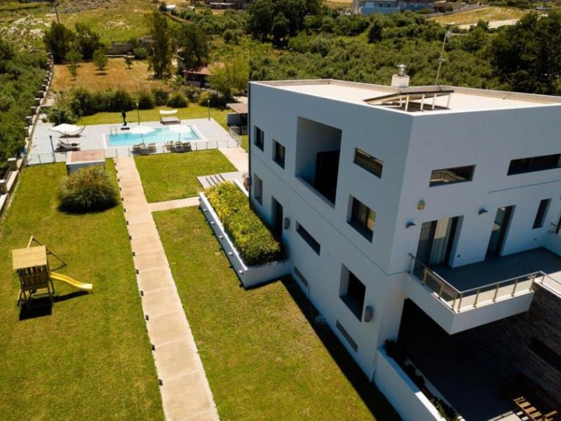 Tria Monastiria Kreta, Tria Monastiria: Luxuriöse Villa mit 7 Schlafzimmern und Meerblick zu verkaufen Haus kaufen